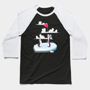 Love Penguins Baseball T-Shirt